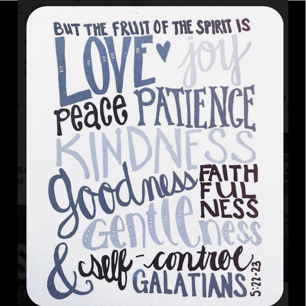 FRUIT OF THE SPIRIT